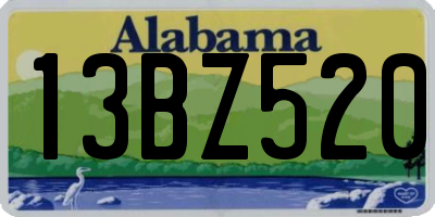 AL license plate 13BZ520