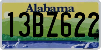 AL license plate 13BZ622