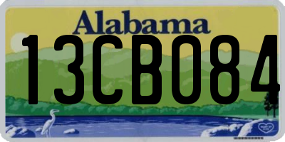 AL license plate 13CB084