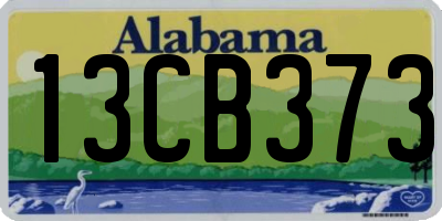 AL license plate 13CB373