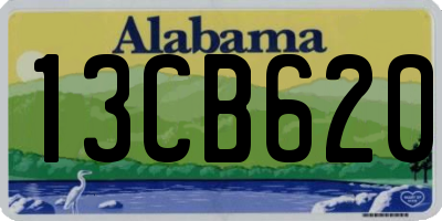 AL license plate 13CB620