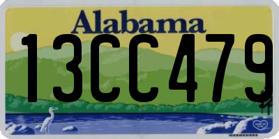 AL license plate 13CC479