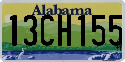 AL license plate 13CH155