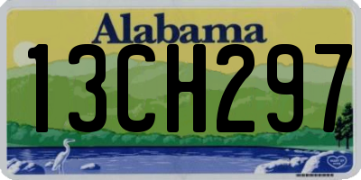 AL license plate 13CH297