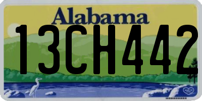 AL license plate 13CH442