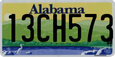 AL license plate 13CH573