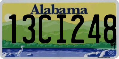 AL license plate 13CI248
