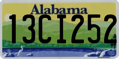 AL license plate 13CI252