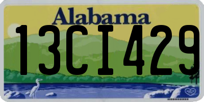 AL license plate 13CI429