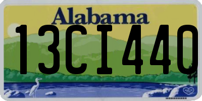 AL license plate 13CI440