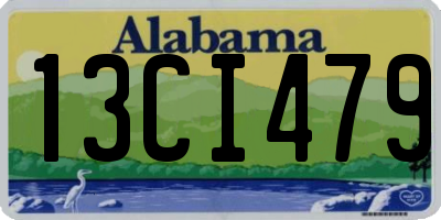 AL license plate 13CI479
