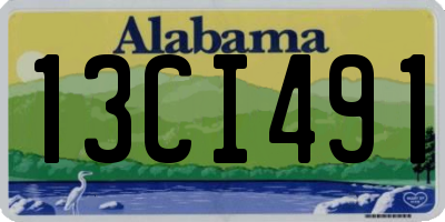 AL license plate 13CI491