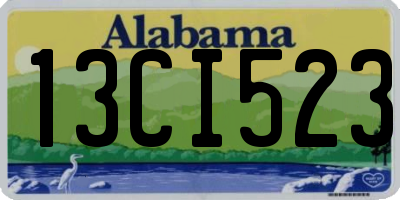 AL license plate 13CI523