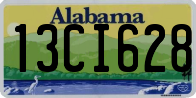 AL license plate 13CI628