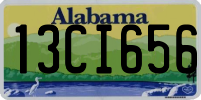 AL license plate 13CI656