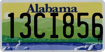 AL license plate 13CI856