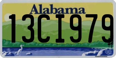 AL license plate 13CI979