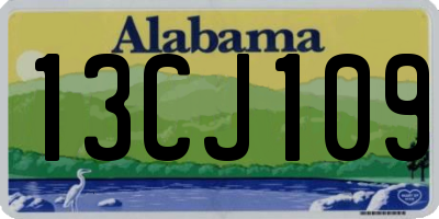 AL license plate 13CJ109