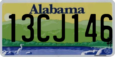 AL license plate 13CJ146