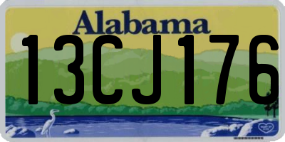 AL license plate 13CJ176