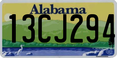 AL license plate 13CJ294