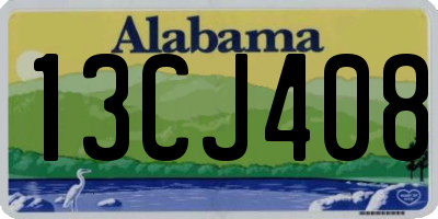 AL license plate 13CJ408
