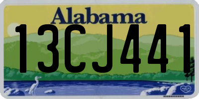 AL license plate 13CJ441