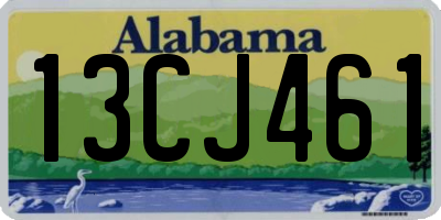 AL license plate 13CJ461