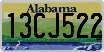 AL license plate 13CJ522