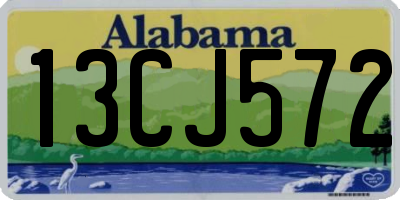 AL license plate 13CJ572
