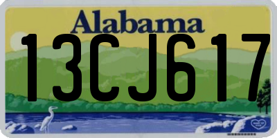 AL license plate 13CJ617