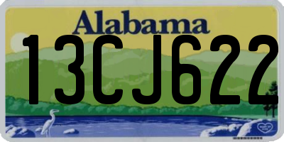 AL license plate 13CJ622