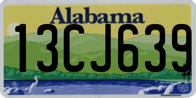 AL license plate 13CJ639