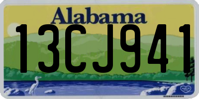 AL license plate 13CJ941