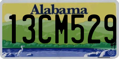 AL license plate 13CM529
