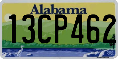 AL license plate 13CP462