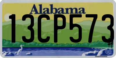 AL license plate 13CP573