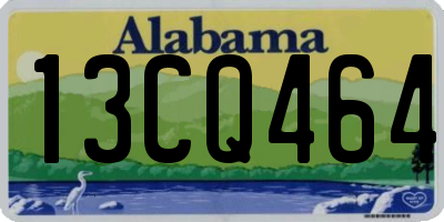 AL license plate 13CQ464