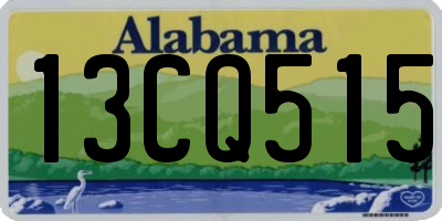 AL license plate 13CQ515