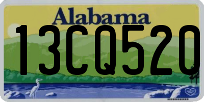 AL license plate 13CQ520