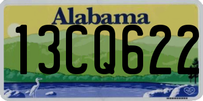 AL license plate 13CQ622