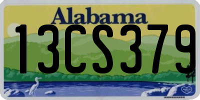 AL license plate 13CS379