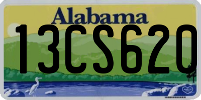 AL license plate 13CS620