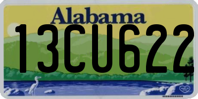 AL license plate 13CU622