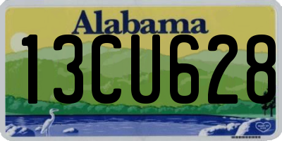 AL license plate 13CU628
