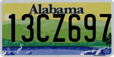 AL license plate 13CZ697