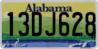 AL license plate 13DJ628