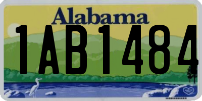 AL license plate 1AB1484