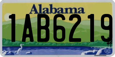 AL license plate 1AB6219