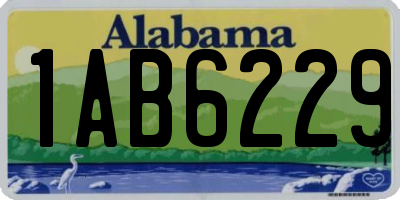 AL license plate 1AB6229